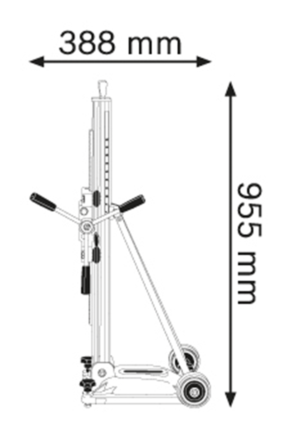 Снимка на Стойка за бормашина Bosch GCR 350 Professional 0601190200