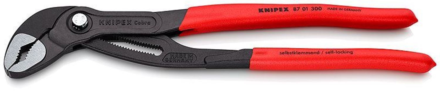 Снимка на Клещи водопроводни тип Кобра Knipex;8701300;300 мм