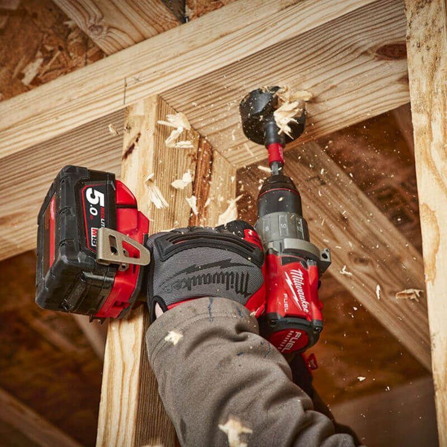 Снимка на Акумулаторен ударен винтоверт Milwaukee M18FPD2-502X,4933464264