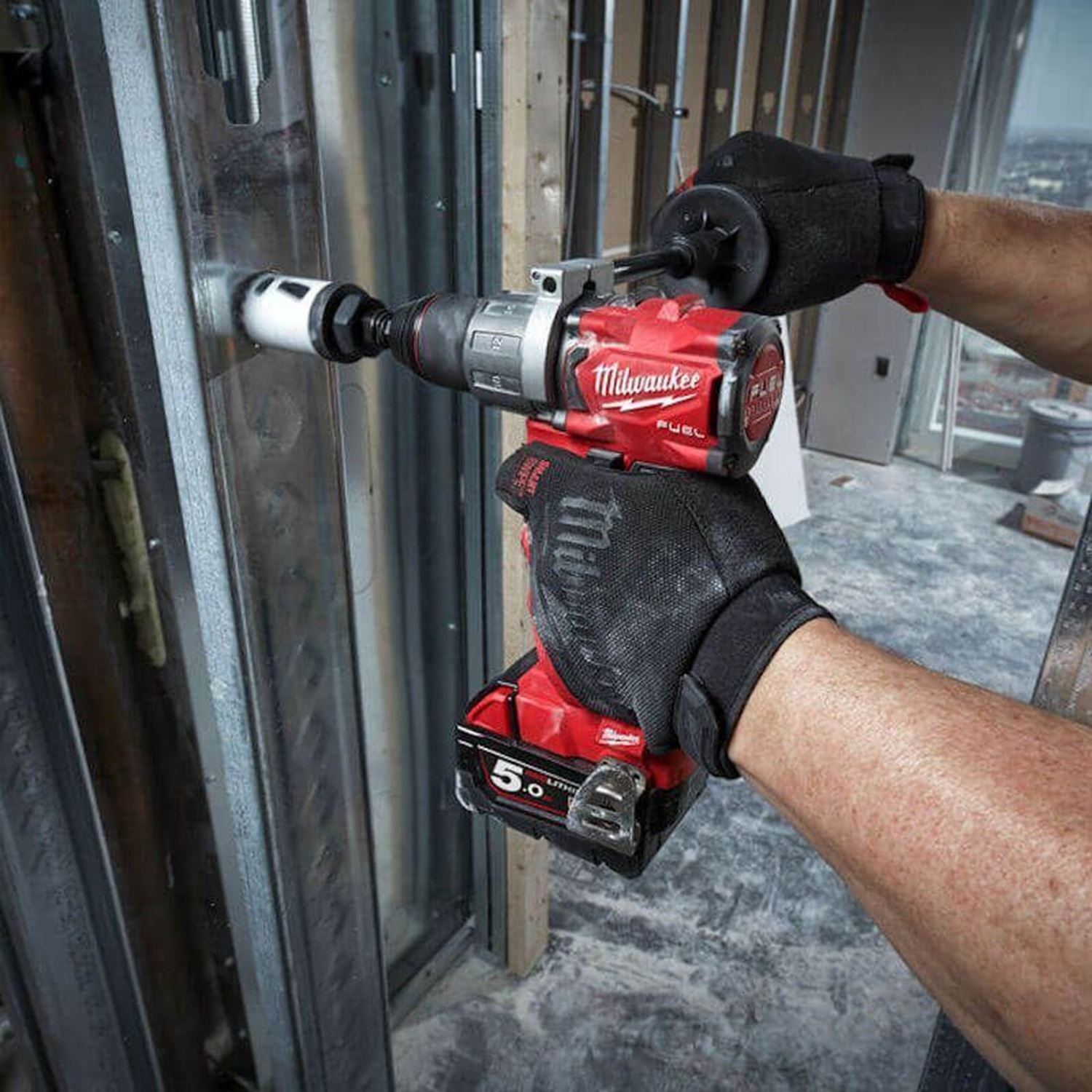 Снимка на Акумулаторен ударен винтоверт Milwaukee M18FPD2-502X,4933464264