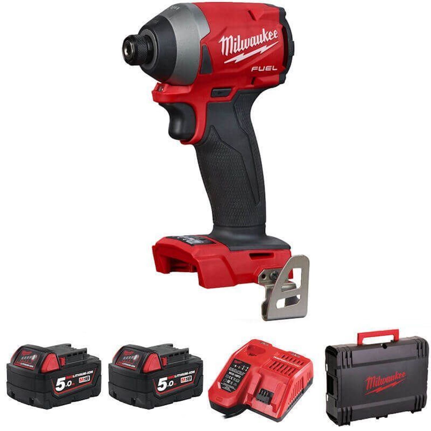 Снимка на Акумулаторен гайковерт Milwaukee M18FID2-502X M18 FUEL 1/4" 4933464088