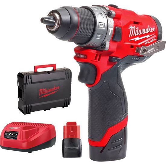 Снимка на Акумулаторен ударен винтоверт Milwaukee M12FPD-202X 4933459802