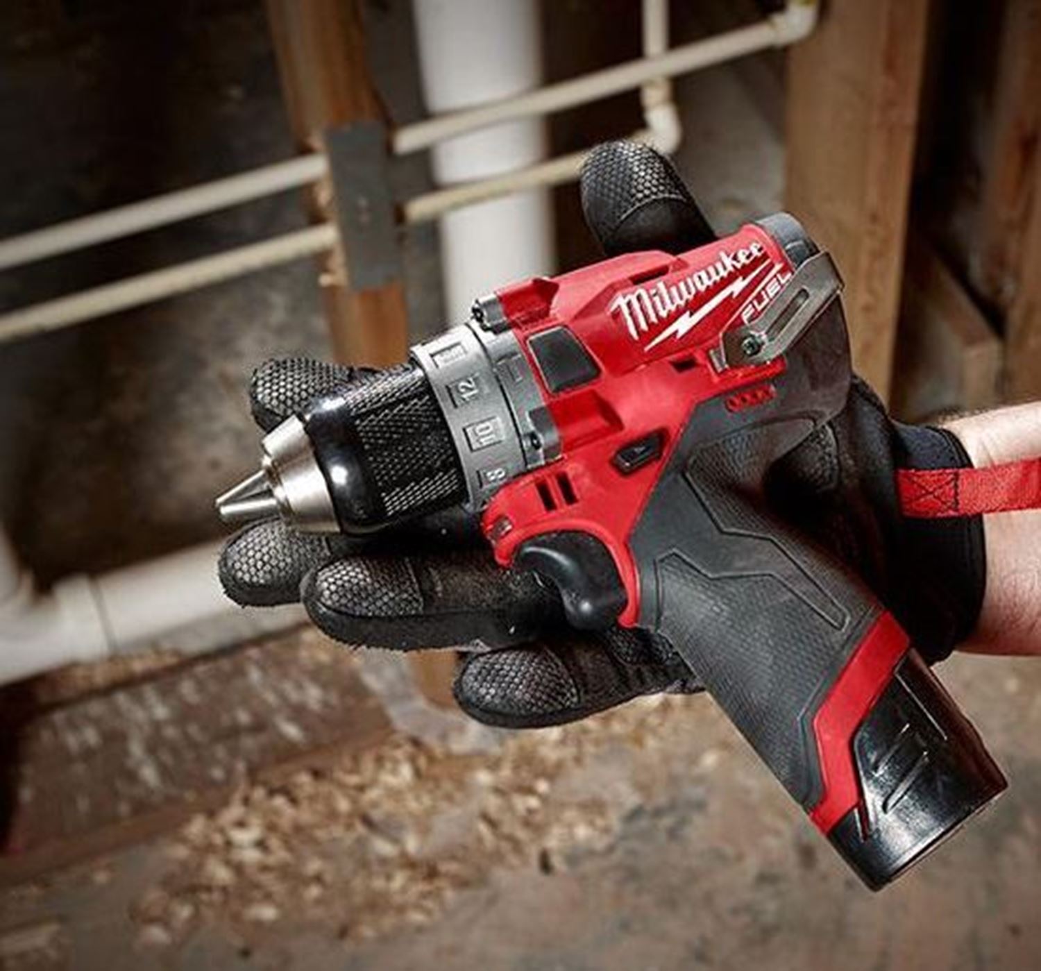 Снимка на Акумулаторен ударен винтоверт Milwaukee M12FPD-202X 4933459802