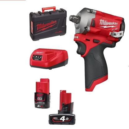 Снимка на Акумулаторен гайковерт Milwaukee M12FIWF12-422X,4933464616