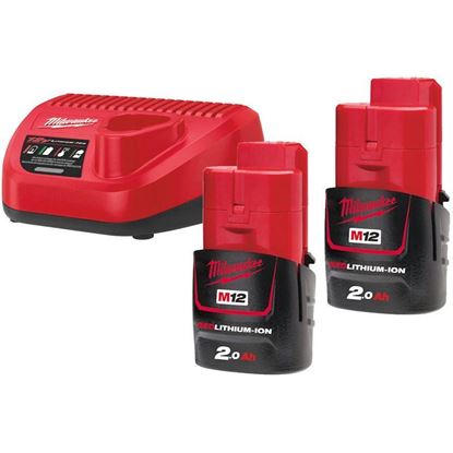 Снимка на Стартов сет Milwaukee M12NRG-202 NRG KIT;4933459209