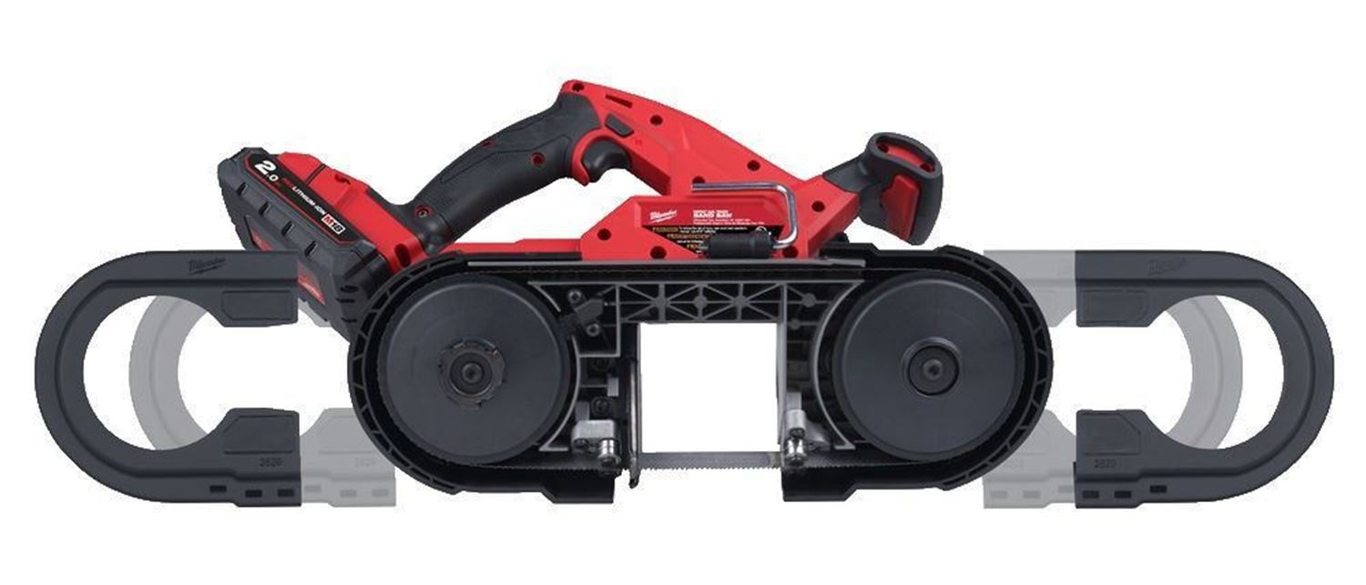 Снимка на Акумулаторен Лентов Трион Milwaukee M18FBS85-202C,2 бат. х 2.0Ah,зарядно 4933471497