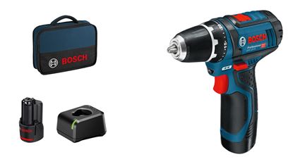 Снимка на ПРОМО!Акумулаторен винтоверт GSR 12V-15,2x GBA 12V 2.0Ah,GAL 12V-20,Чанта,060186810F
