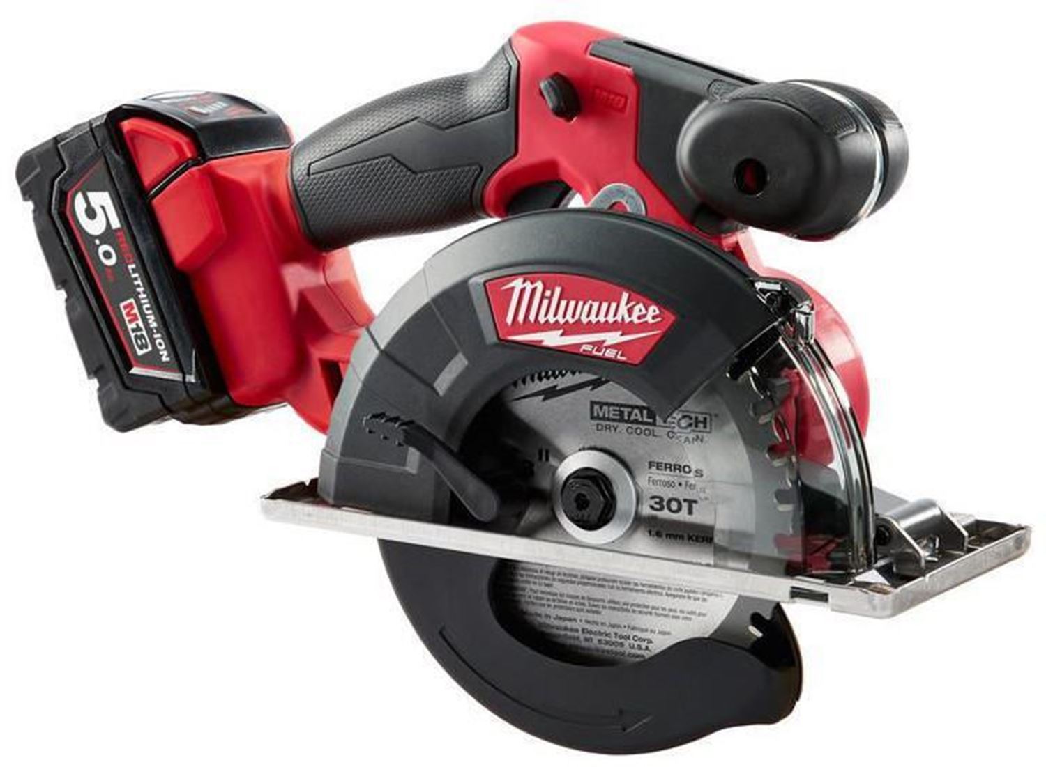 Снимка на Акумулаторен циркуляр Milwaukee M18FMCS-502X,4933459193