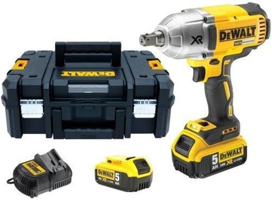 Снимка на Акумулаторен ударен гайковерт DeWalt DCF899P2-QW,2x5.0Ah,Куфар