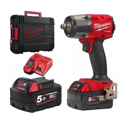 Снимка на Акумулаторен гайковерт Milwaukee M18FMTIW2F12-502X,4933478450