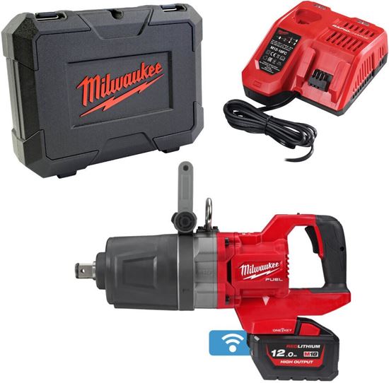 Снимка на Акумулаторен гайковерт Milwaukee 1" M18ONEFHIWF1DS-121C,4933472072