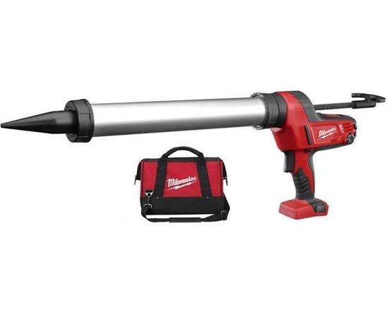 Снимка на Акумулаторен пистолет за силикон Milwaukee C18PCG/600A-0B 600ml Solo 4933459638