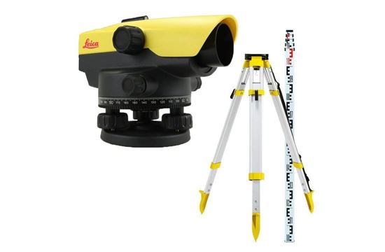 Снимка на Оптичен нивелир LEICA R2M NA520 Level 360° Package,6010806