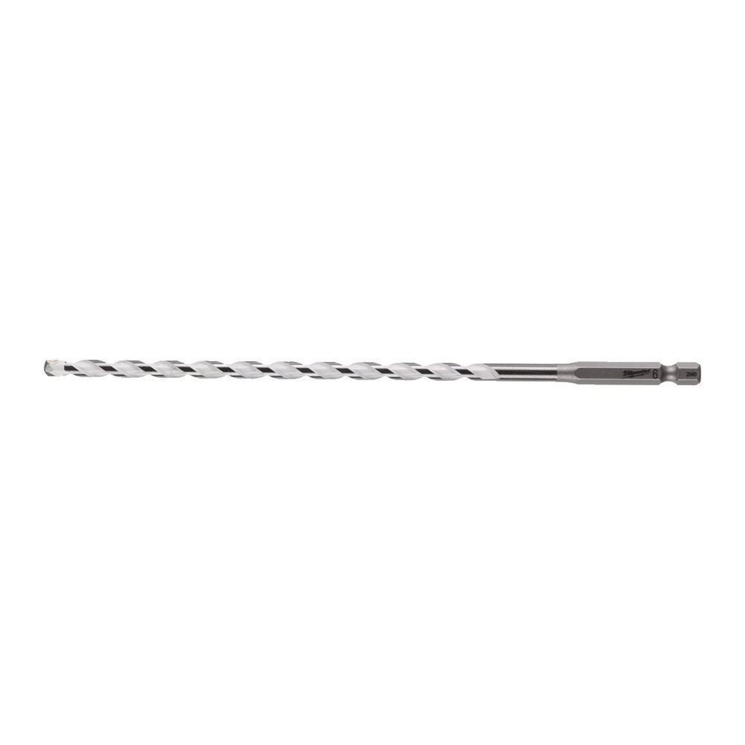 Снимка на Свредло с шестостенна опашка Multi-material Milwaukee Ø6x140(200)мм. 4932471098