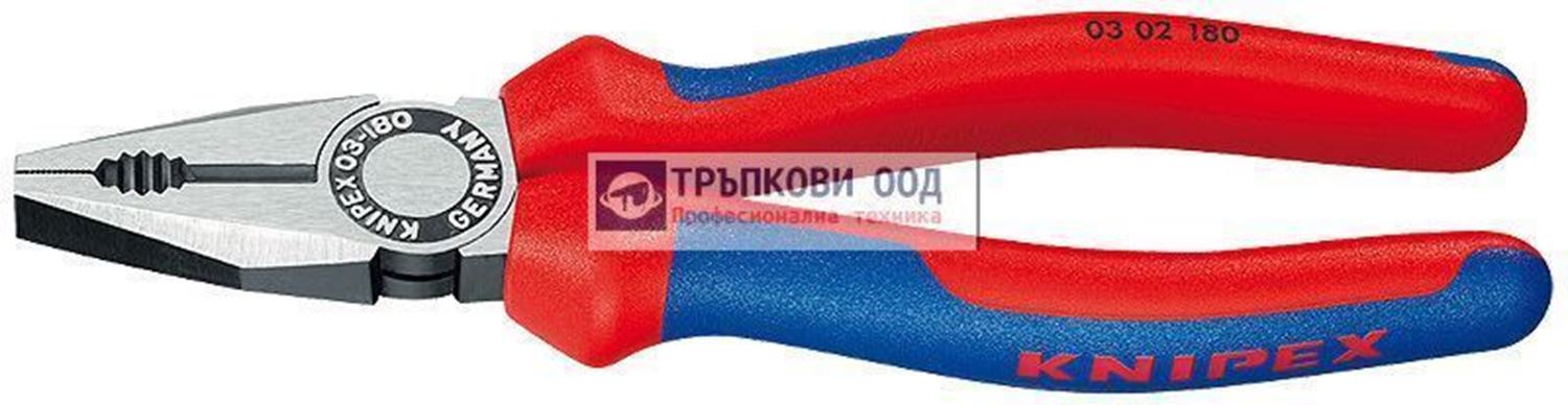 Снимка на Клещи комбинирани KNIPEX 180;0302180