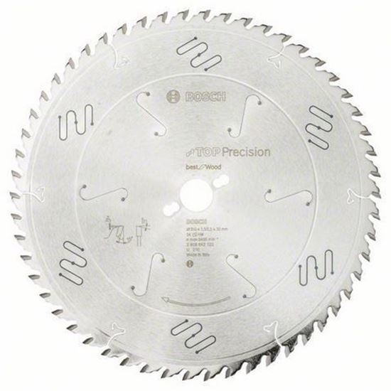 Снимка на Циркулярен диск Top Precision best for за Дърво;ø 350x30x3.5/2.5mm  54T ATB;2608642120