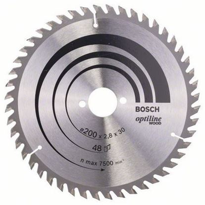 Снимка на Циркулярен диск Optiline for Wood;200 x 30 x 2,8 mm, 48;2608640620