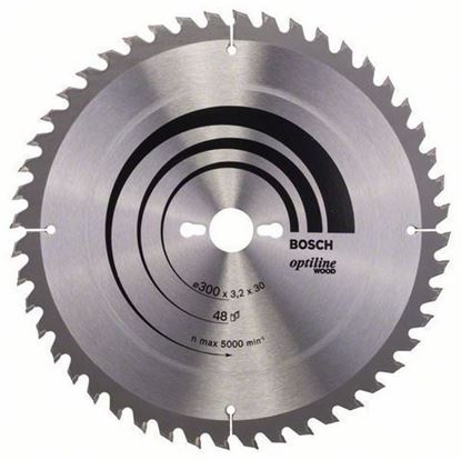 Снимка на Циркулярен диск Optiline for Wood;300 x 30 x 3,2 mm, 48;2608640672