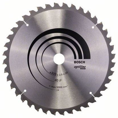 Снимка на Циркулярен диск Optiline for Wood;305 x 30 x 2,5 mm, 40;2608640440