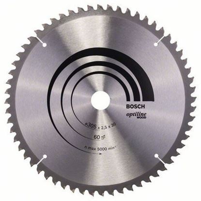 Снимка на Циркулярен диск Optiline for Wood;305 x 30 x 2,5 mm, 60;2608640441
