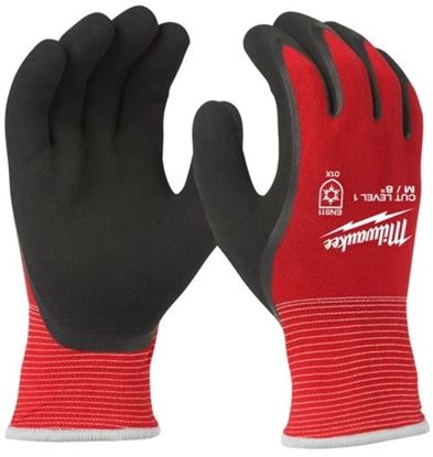 Снимка на Предпазни зимни ръкавици Milwaukee със защита от сряз ниво-1 размер 10/XL, 4932471608