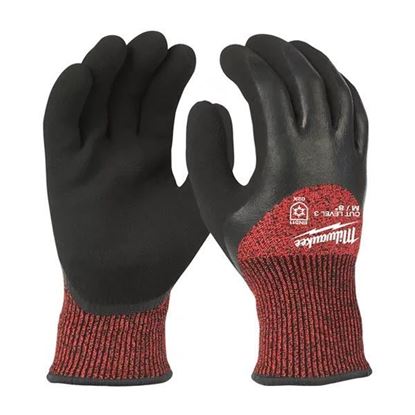 Снимка на Предпазни зимни ръкавици Milwaukee със защита от сряз ниво-3 размер 11/XXL, 4932471613