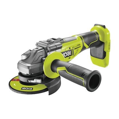 Снимка на  Акумулаторен безчетков ъглошлайф Ryobi R18AG7-0,18V,5133002852,SOLO