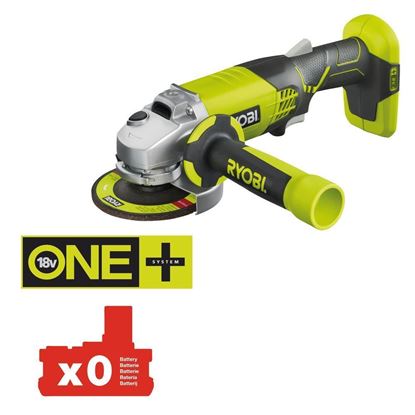 Снимка на  Акумулаторен ъглошлайф Ryobi R18AG-0,5133001903 