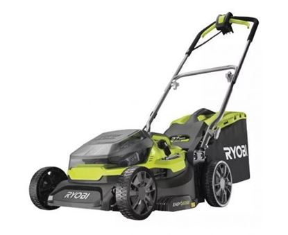 Снимка на Акумулаторна косачка RYOBI RY18LMH37A-250,Hybrid,37 cm,2 бат. x 5.0Ah, 5133004583 