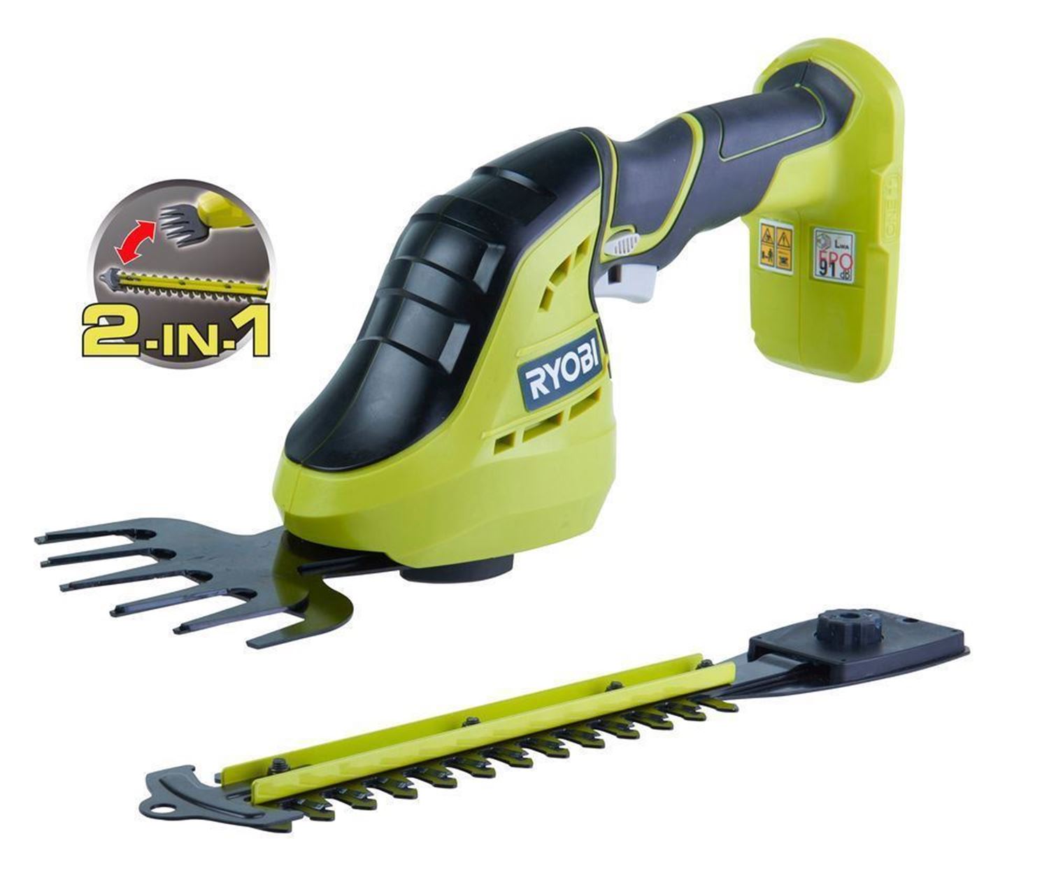 Снимка на Акумулаторна ножица за трева и храсти Ryobi OGS1822,18V,SOLO, 5133002830 