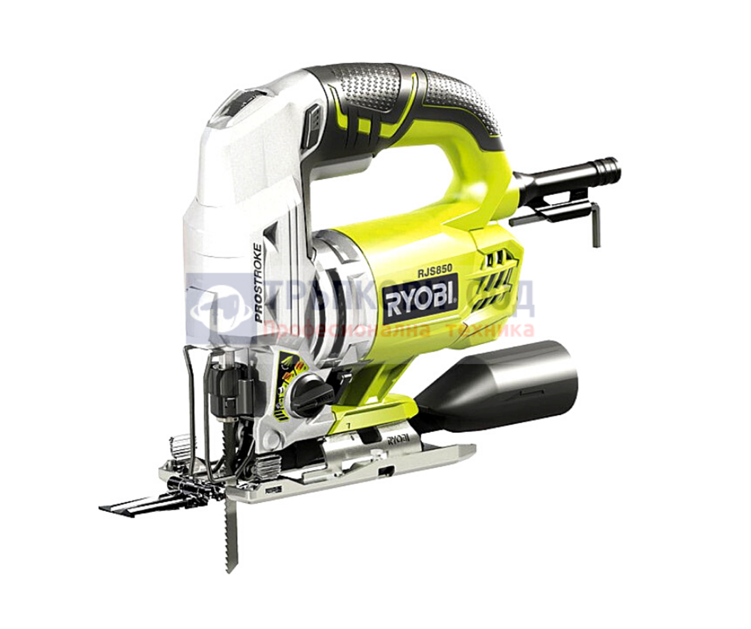 Снимка на Прободен трион RYOBI RJS850K,600W в куфар , 5133002217