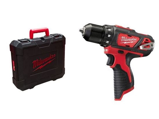 Снимка на Акумулаторен винтоверт Milwaukee M12BDD-0C,SOLO в куфар