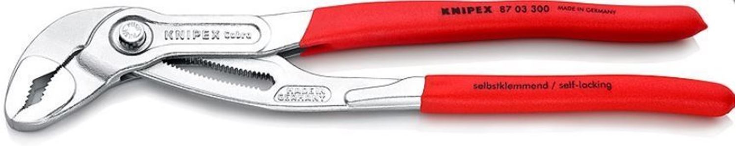 Снимка на Клещи раздвижени KNIPEX Cobra 300;8703300