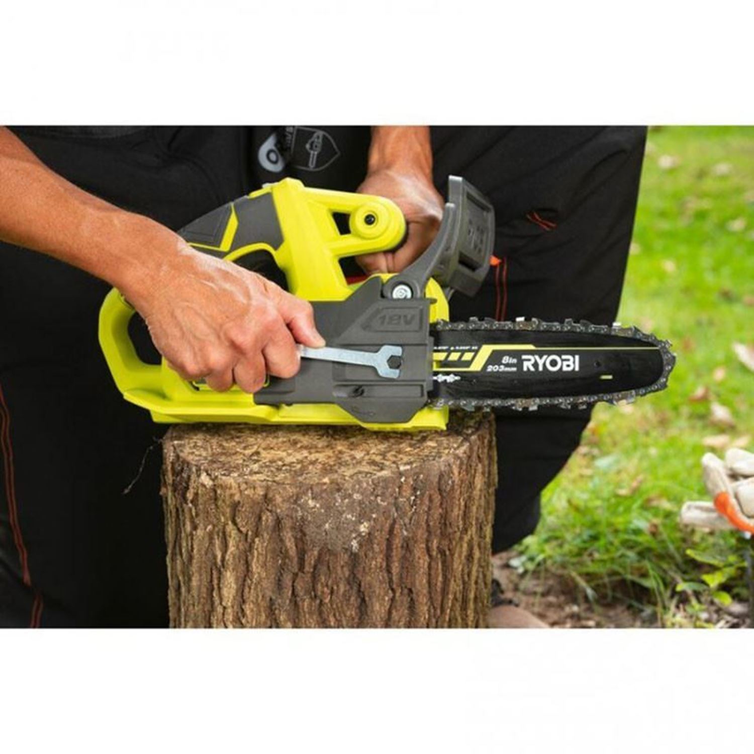 Снимка на Акумулаторен верижен трион 20см. Ryobi RY18CS20A-125,батерия 1бр. 18V 2.5AH,5133005415