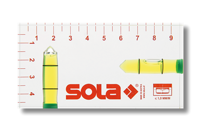 Снимка на Акрилен нивелир;R 102 green SB;1616120;SOLA, dim. 95x49x15mm