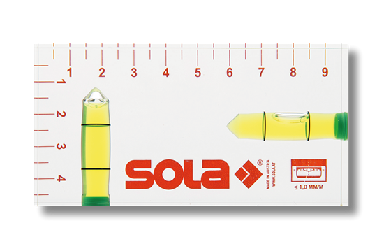 Снимка на Акрилен нивелир;R 102 green SB;1616120;SOLA, dim. 95x49x15mm