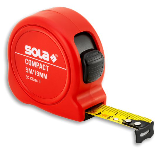 Снимка на Ролетка Sola Compact CO 3 m;широчина на лентата, 16 mm;50500201