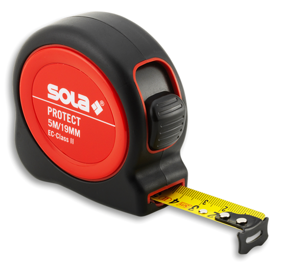 Снимка на Ролетка Sola Protect PE 525 5 m;широчина на лентата, 25 mm;50550601