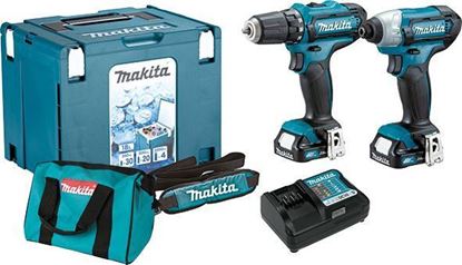 Снимка на АКУМУЛАТОРЕН К-КТ 12V CLX201AX6, DDF331DZ + TD110DZ хладилен куфар