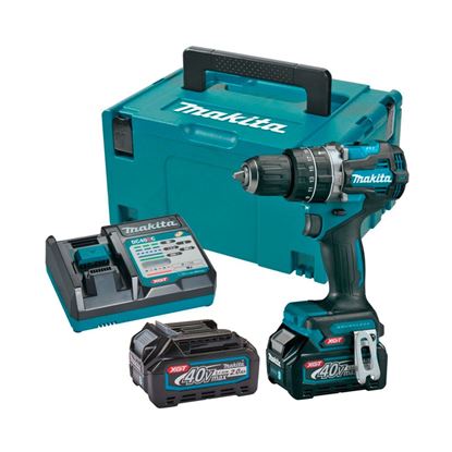 Снимка на Акумулаторен ударен винтоверт MAKITA HP002GA201, XGT 40V 2 батерии x 2.0Ah