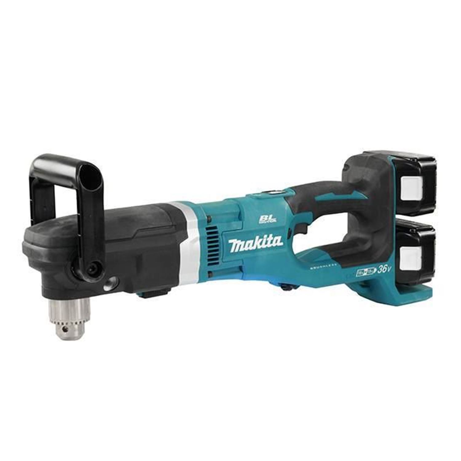 Снимка на АКУМУЛАТОРНА ЪГЛОВА БОРМАШИНА MAKITA 13 mm DDA460PT2,2 броя Li-Ion LXT 18V 5,0Ah