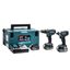 Снимка на Комплект Makita DLX2131JX1 ; Винтоверт DHP482Z + Импакт DTD152Z , 3 х 18v 3.0Ah