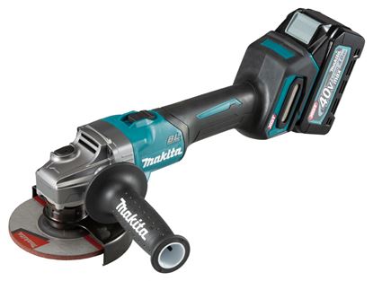 Снимка на Ъглошлайф MAKITA XGT® GA008GM201,40V/4,0Ah,125mm