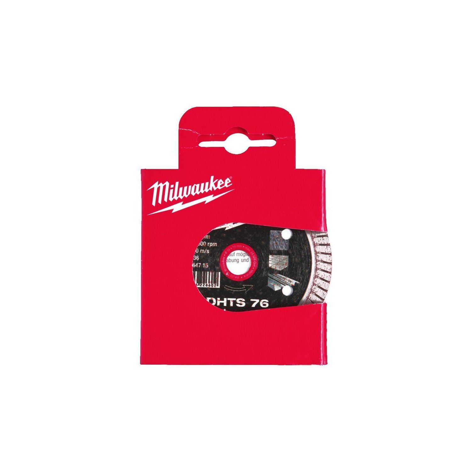 Снимка на Диамантен диск Milwaukee DHTS 76 mm,4932464715