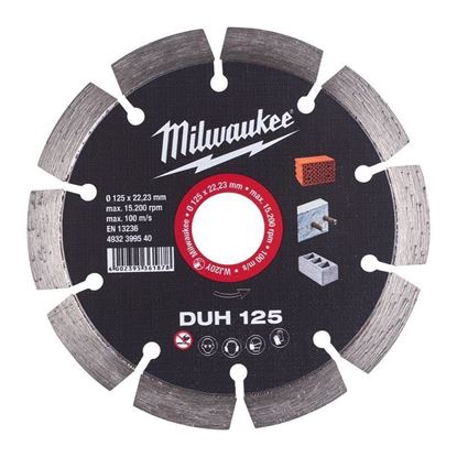 Снимка на Диамантен диск Milwaukee DUH 125mm,4932399540