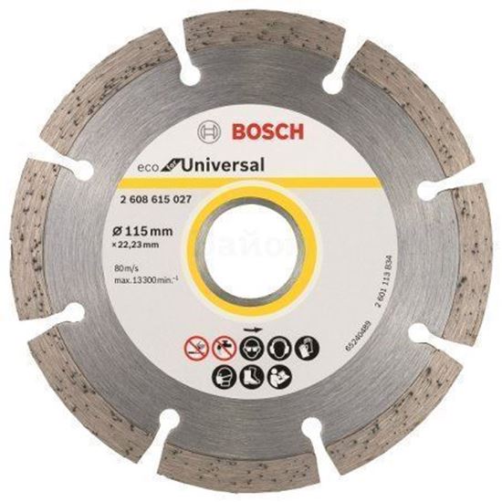 Снимка на Диамантен диск ECO Universal 115mm,2608615027