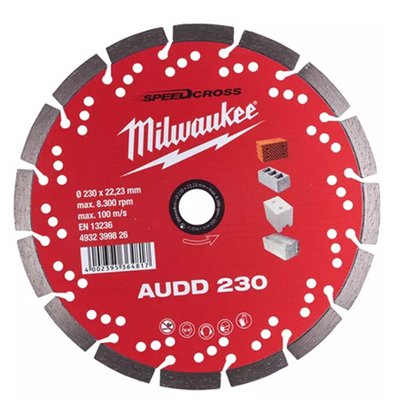 Снимка на Диамантен диск Milwaukee AUDD 230mm,4932399826