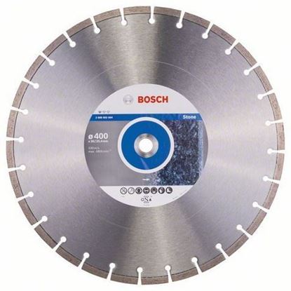 Снимка на Диамантен диск за рязане камък Standard for STONE 400 x 20/25,4 x 10 mm , 2608602604