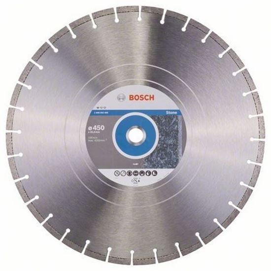 Снимка на Диамантен диск за рязане камък Standard for STONE 450 x 25,4 x 10 mm,2608602605