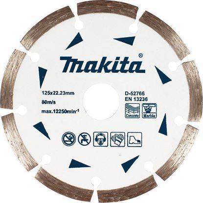 Снимка на Диамантен диск за сухо рязане на мрамор и бетон Makita;230x7x22,23mm;D-52788